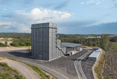 Fabrik med silotorn, Ljungskile | BORGA